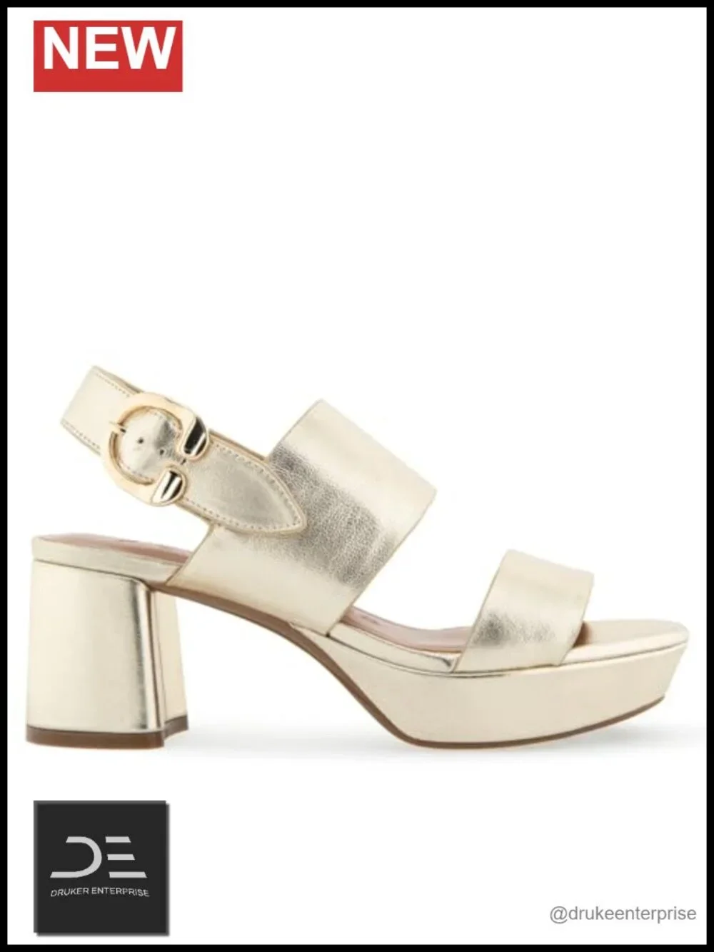 Aerosoles Women's Camera Metallic Platform Sandal - 3
